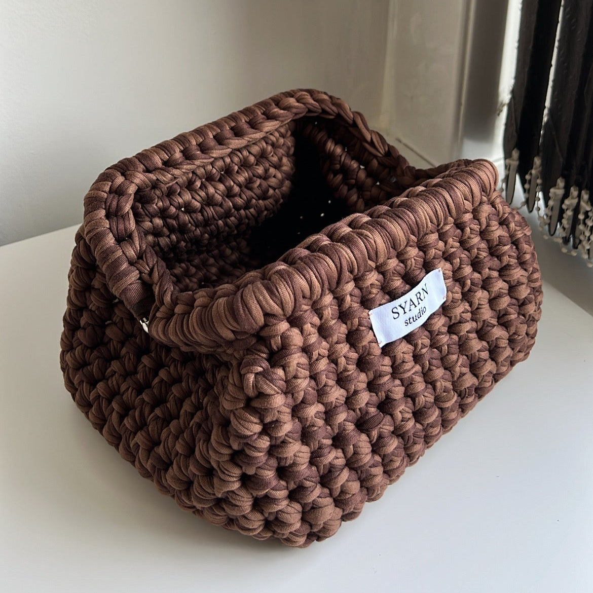 Syarn Clutch Bag - Brown Editions