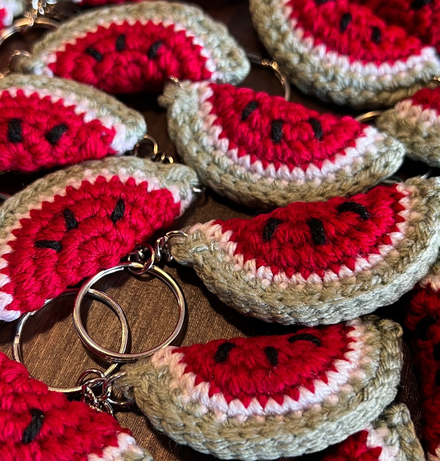 Watermelon Keyring