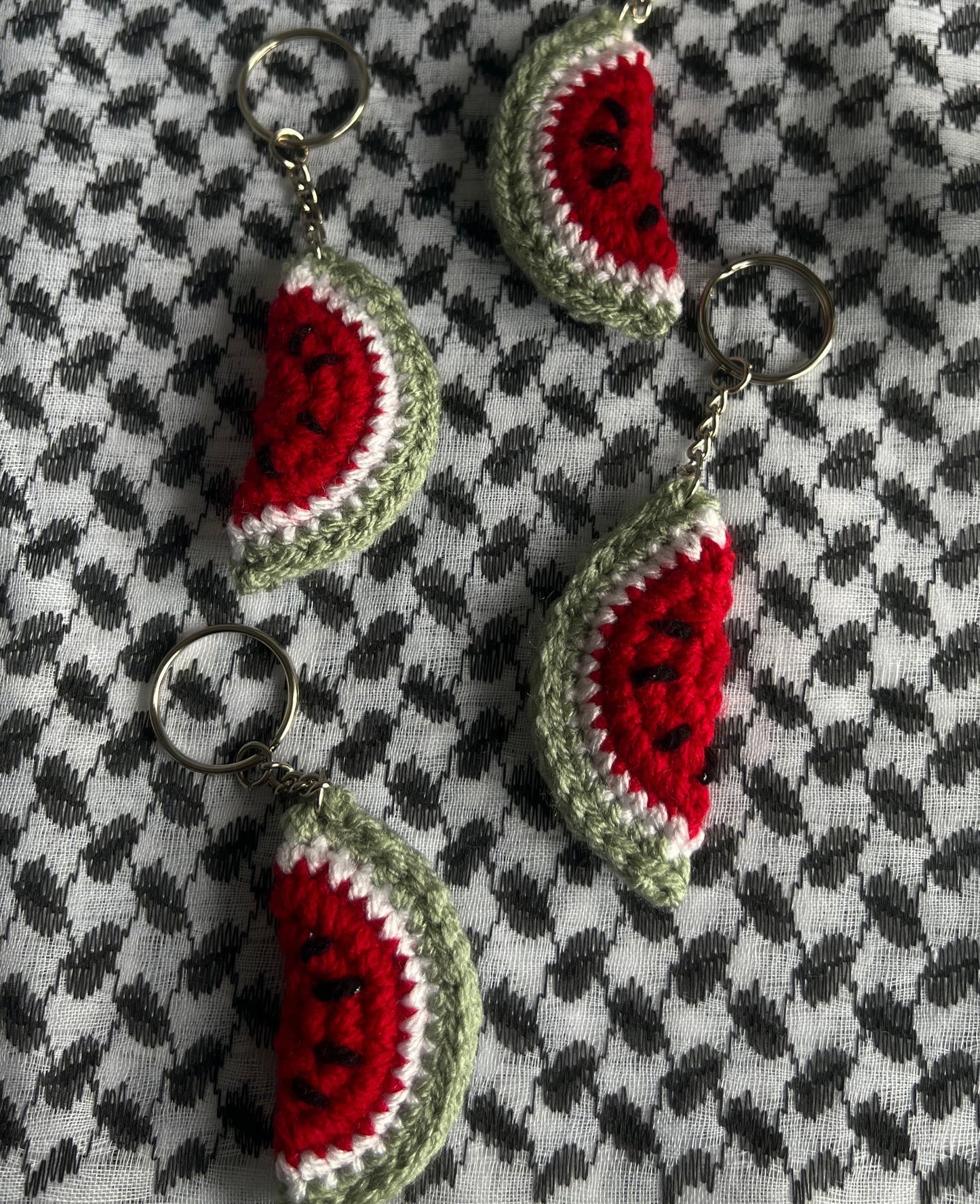 Watermelon Keyring