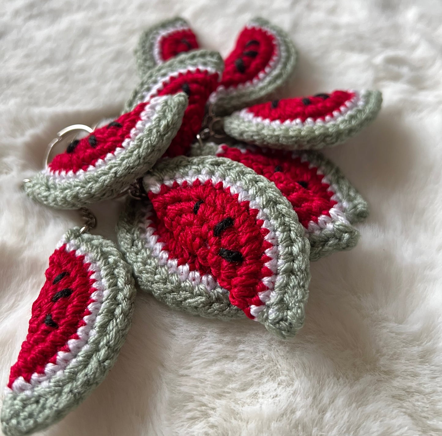 Watermelon Keyring