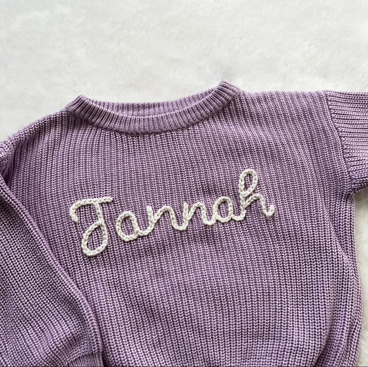 Personalised Baby Jumper