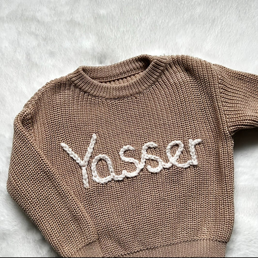 Personalised Baby Jumper 18m+